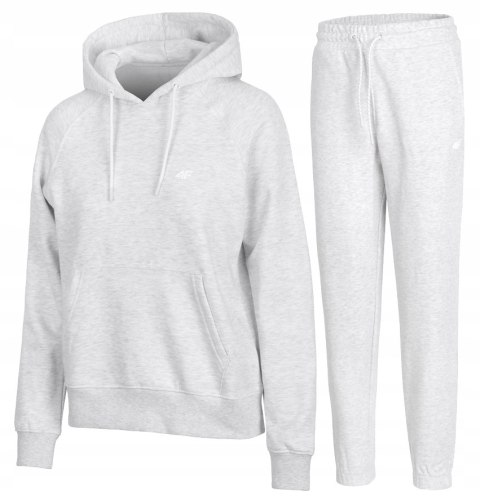 4F DAMSKI DRES BAWEŁNA KOMPLET BLUZA KANGURKA SPODNIE / rozm M