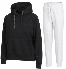 4F DAMSKI DRES BAWEŁNA KOMPLET BLUZA KANGURKA SPODNIE / rozm M
