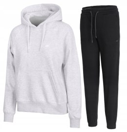 4F DAMSKI DRES BAWEŁNA KOMPLET BLUZA KANGURKA SPODNIE / rozm M