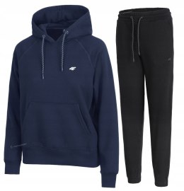 4F DAMSKI DRES BAWEŁNA KOMPLET BLUZA KANGURKA SPODNIE / rozm S