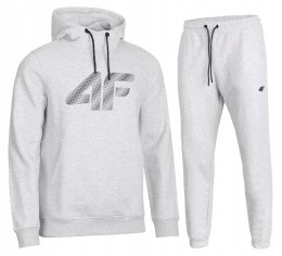 4F MĘSKI DRES BAWEŁNA KOMPLET BLUZA KANGURKA SPODNIE / rozm M