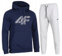 4F MĘSKI DRES BAWEŁNA KOMPLET BLUZA KANGURKA SPODNIE / rozm M