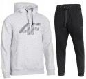 4F MĘSKI DRES BAWEŁNA KOMPLET BLUZA KANGURKA SPODNIE / rozm M