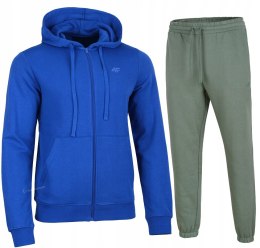 4F MĘSKI DRES BAWEŁNA KOMPLET BLUZA SPODNIE / rozm XL