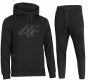 4F MĘSKI DRES BAWEŁNA KOMPLET BLUZA KANGURKA SPODNIE / rozm L