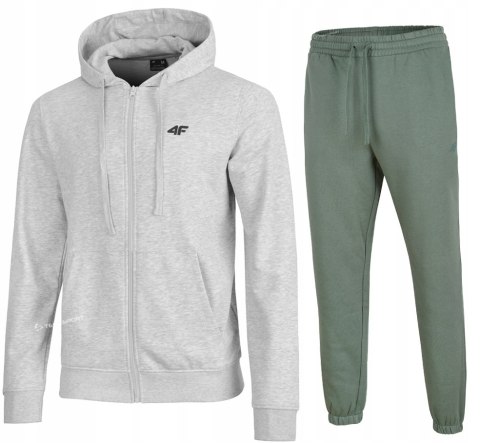 4F MĘSKI DRES BAWEŁNA KOMPLET BLUZA SPODNIE / rozm L