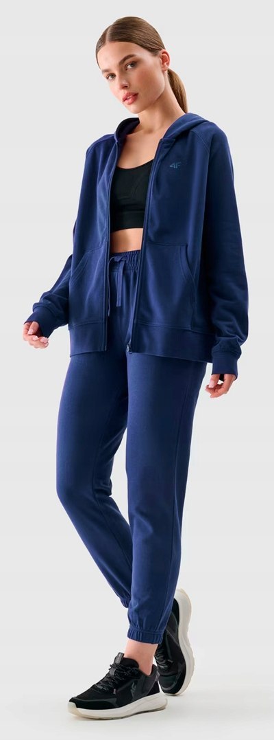 4F DAMSKI DRES BAWEŁNA KOMPLET BLUZA SPODNIE / rozm M