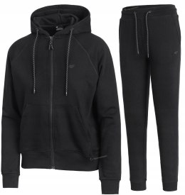 4F DAMSKI DRES BAWEŁNA KOMPLET BLUZA ROZPINANA SPODNIE / rozm L