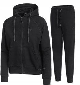 4F DAMSKI DRES BAWEŁNA KOMPLET BLUZA ROZPINANA SPODNIE / rozm L
