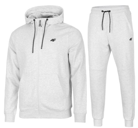 4F MĘSKI DRES BAWEŁNA KOMPLET BLUZA ROZPINANA SPODNIE / rozm M