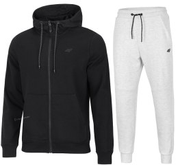 4F MĘSKI DRES BAWEŁNA KOMPLET BLUZA ROZPINANA SPODNIE / rozm M