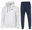 4F MĘSKI DRES BAWEŁNA KOMPLET BLUZA ROZPINANA SPODNIE / rozm M