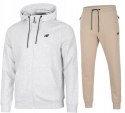 4F MĘSKI DRES BAWEŁNA KOMPLET BLUZA ROZPINANA SPODNIE / rozm M