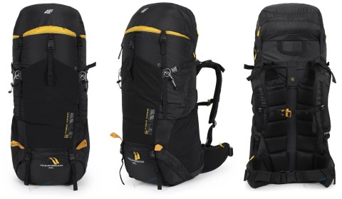 4F DUŻY PLECAK TURYSTYCZNY TREKKINGOWY 65L ODDYCHAJĄCE PLECY