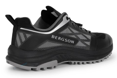 BERGSON TSAVO- MĘSKIE WZMOCNIONE BUTY SPORTOWE TURYSTYCZNE CZARNE roz. 42