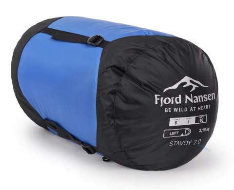 FJORD NANSEN STAVOY 2.0- CIEPŁY ŚPIWÓR KOPERTA Z KAPTUREM 2w1 do -10st