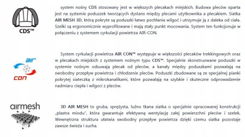MARKOWY PLECAK TURYSTYCZNY CAMPUS SIRIUS 30L