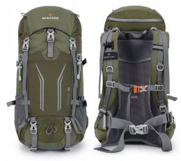 BERGSON TUNNEBO 35L |ODDYCHAJĄCY PLECAK TREKKINGOWY | OLIWKA