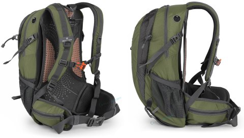 PLECAK TURYSTYCZNY ZE STELAŻEM BERGSON ADAL 35 OLIWKOWY
