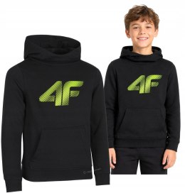 4F CHŁOPIĘCA JUNIORSKA BLUZA KANGURKA Z KAPTUREM / rozm 158