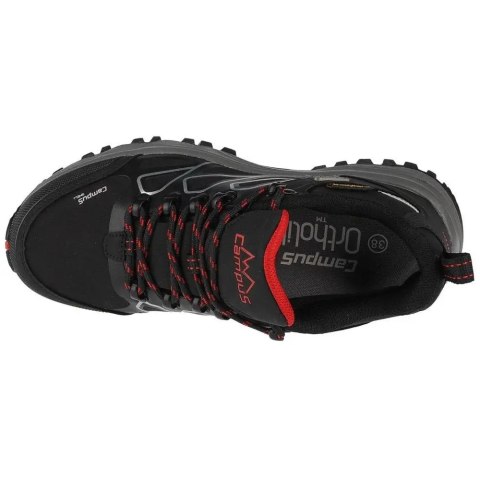 CAMPUS NORIN | WYGODNE DAMSKIE BUTY TREKINGOWE | CZARNE | ROZMIAR 37
