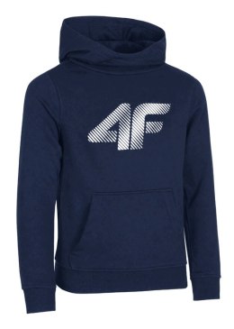 4F CHŁOPIĘCA JUNIORSKA BLUZA KANGURKA Z KAPTUREM / rozm 146