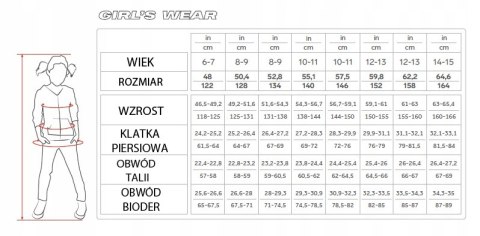 4F DZIEWCZĘCY JEDNOCZĘŚCIOWY STRÓJ KOSTIUM KĄPIELOWY rozm 122/128