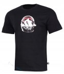 ADIDAS WYGODNA KOSZULKA MĘSKA BAWEŁNIANA T-SHIRT Z DUŻYM LOGIEM CZARNA XL