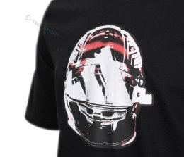 ADIDAS WYGODNA KOSZULKA MĘSKA BAWEŁNIANA T-SHIRT Z DUŻYM LOGIEM CZARNA XL