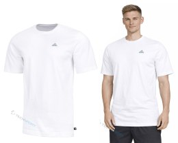 ADIDAS WYGODNA MĘSKA BAWEŁNIANA KOSZULKA Z MAŁYM LOGIEM NA PIERSI / XXL