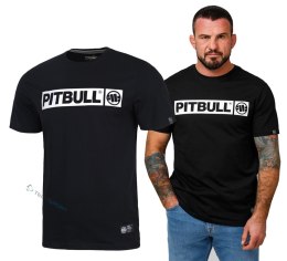 PITBULL KOSZULKA MĘSKA T-SHIRT 100% BAWEŁNA DUŻE LOGO CZARNA / roz. L