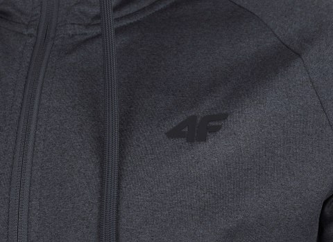 4F MĘSKA SPORTOWA BLUZA Z KAPTUREM ROZPINANA TERMOAKTYWNA / rozm L