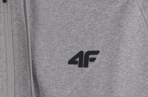 4F MĘSKA SPORTOWA BLUZA Z KAPTUREM ROZPINANA TERMOAKTYWNA / rozm L