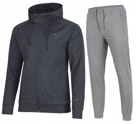 4F MĘSKI DRES SPORTOWY TRENINGOWY KOMPLET BLUZA SPODNIE / rozm XL
