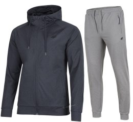 4F MĘSKI DRES SPORTOWY TRENINGOWY KOMPLET BLUZA SPODNIE / rozm L