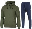 4F MĘSKI DRES BAWEŁNA KOMPLET BLUZA ROZPINANA SPODNIE / rozm L