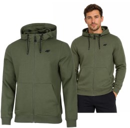 4F MĘSKA BLUZA Z KAPTUREM BAWEŁNA ROZPINANA / rozm XXXL 3XL