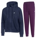 4F DAMSKI DRES BAWEŁNA KOMPLET BLUZA ROZPINANA SPODNIE / rozm S