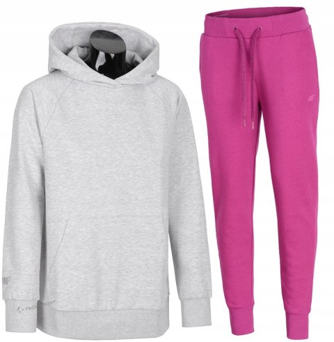 4F DAMSKI DRES BAWEŁNA KOMPLET BLUZA SPODNIE / rozm S