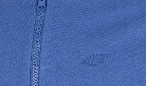 4F OCIEPLANA CHŁOPIĘCA BLUZA ROZPINANA Z KAPTUREM / rozm 140