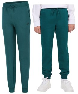 4F CHŁOPIĘCE SPODNIE DRESOWE DRESY BAWEŁNA JOGGERY / rozm 140