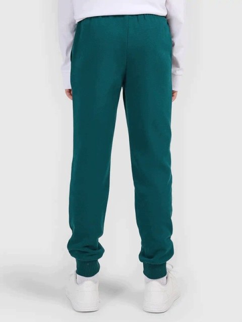 4F CHŁOPIĘCE SPODNIE DRESOWE DRESY BAWEŁNA JOGGERY / rozm 146
