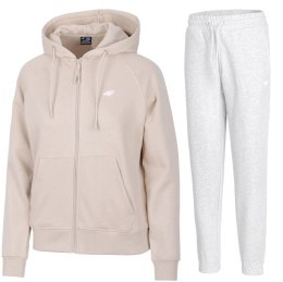 4F DAMSKI DRES BAWEŁNA KOMPLET BLUZA ROZPINANA SPODNIE / rozm S