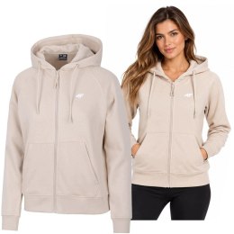 4F DAMSKA BLUZA BAWEŁNIANA ROZPINANA Z KAPTUREM / rozm XL