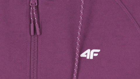 4F DAMSKA BLUZA BAWEŁNIANA ROZPINANA Z KAPTUREM / rozm XS