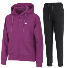 4F DAMSKI DRES BAWEŁNA KOMPLET BLUZA ROZPINANA SPODNIE / rozm XS