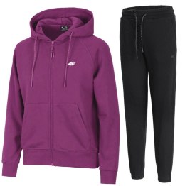 4F DAMSKI DRES BAWEŁNA KOMPLET BLUZA ROZPINANA SPODNIE / rozm S