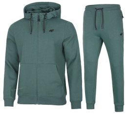 4F MĘSKI DRES BAWEŁNA KOMPLET BLUZA ROZPINANA SPODNIE / rozm L
