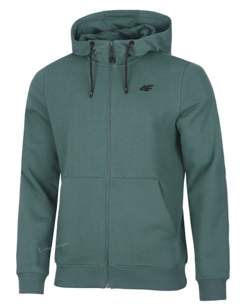 4F MĘSKI DRES BAWEŁNA KOMPLET BLUZA ROZPINANA SPODNIE / rozm L