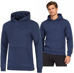 4F MĘSKA BLUZA DRESOWA Z KAPTUREM KANGURKA / rozm L